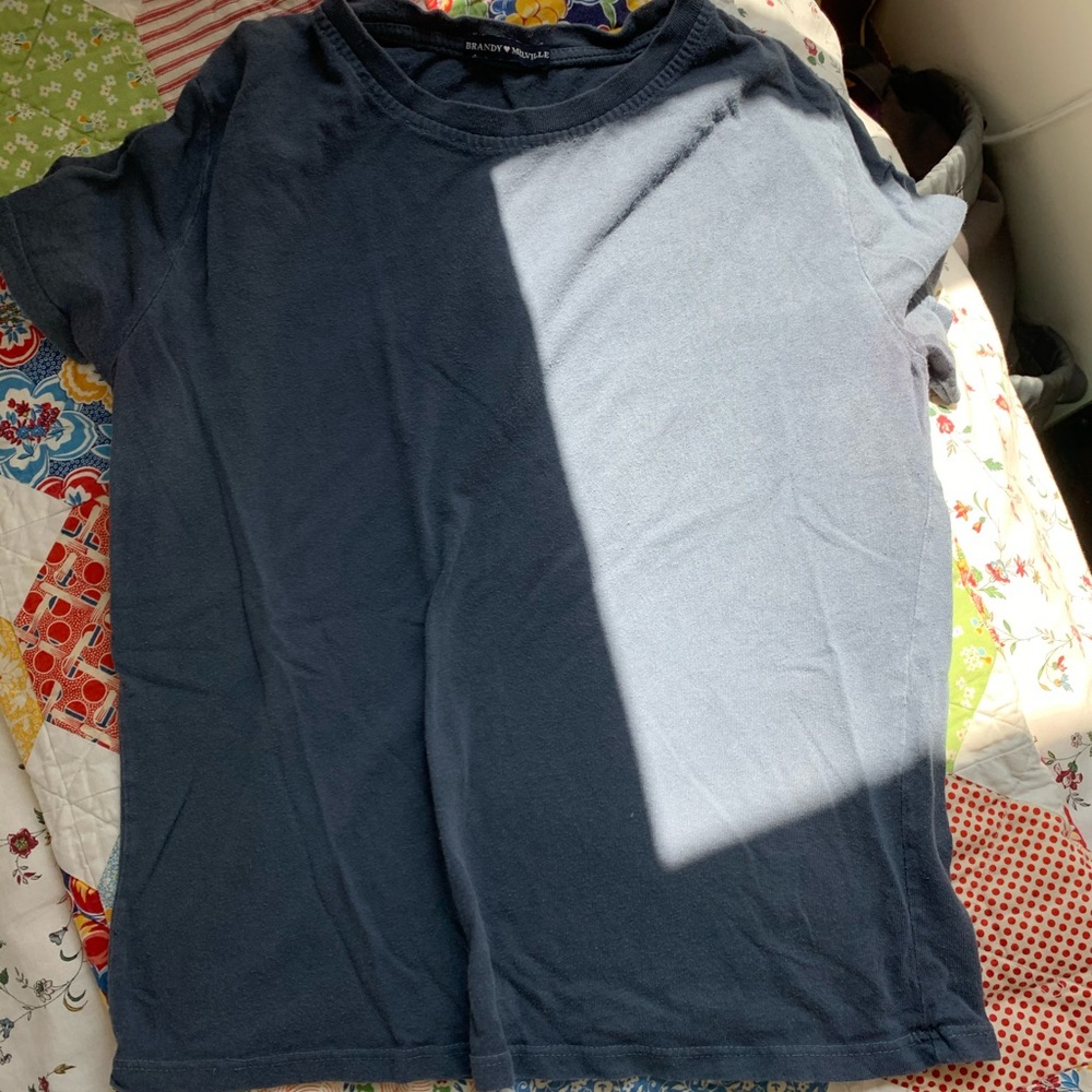Navy brandy tee
